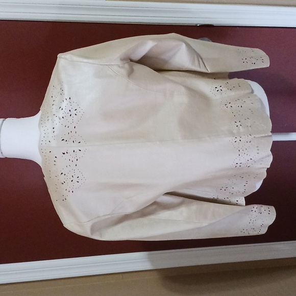 C Concept 100% Leather Womens Jacket - Picture 3 of 13